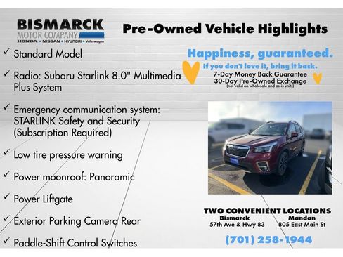 Used 2021 Subaru Forester Limited AWD/4WD image 8