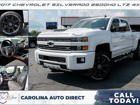 Used 2017 Chevrolet Silverado 2500 LTZ w/ Duramax Plus Package AWD/4WD image 1