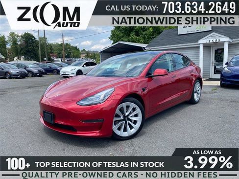 Used 2022 Tesla Model 3 Long Range AWD/4WD image 1
