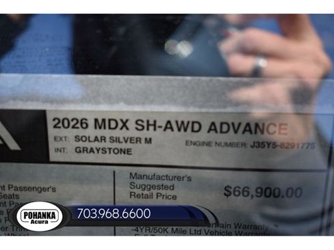 New 2026 Acura MDX w/ Advance Package image 40