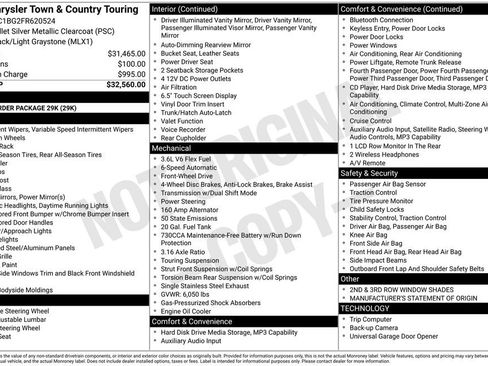 Used 2015 Chrysler Town & Country Touring image 2