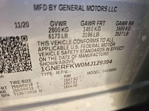 Used 2021 Chevrolet Traverse LS image 14