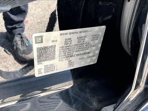 Used 2019 Chevrolet Tahoe LT w/ Texas Edition Package AWD/4WD image 16