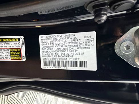 Used 2022 Honda Odyssey EX-L image 36