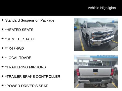 Used 2015 Chevrolet Silverado 2500 LT AWD/4WD image 19