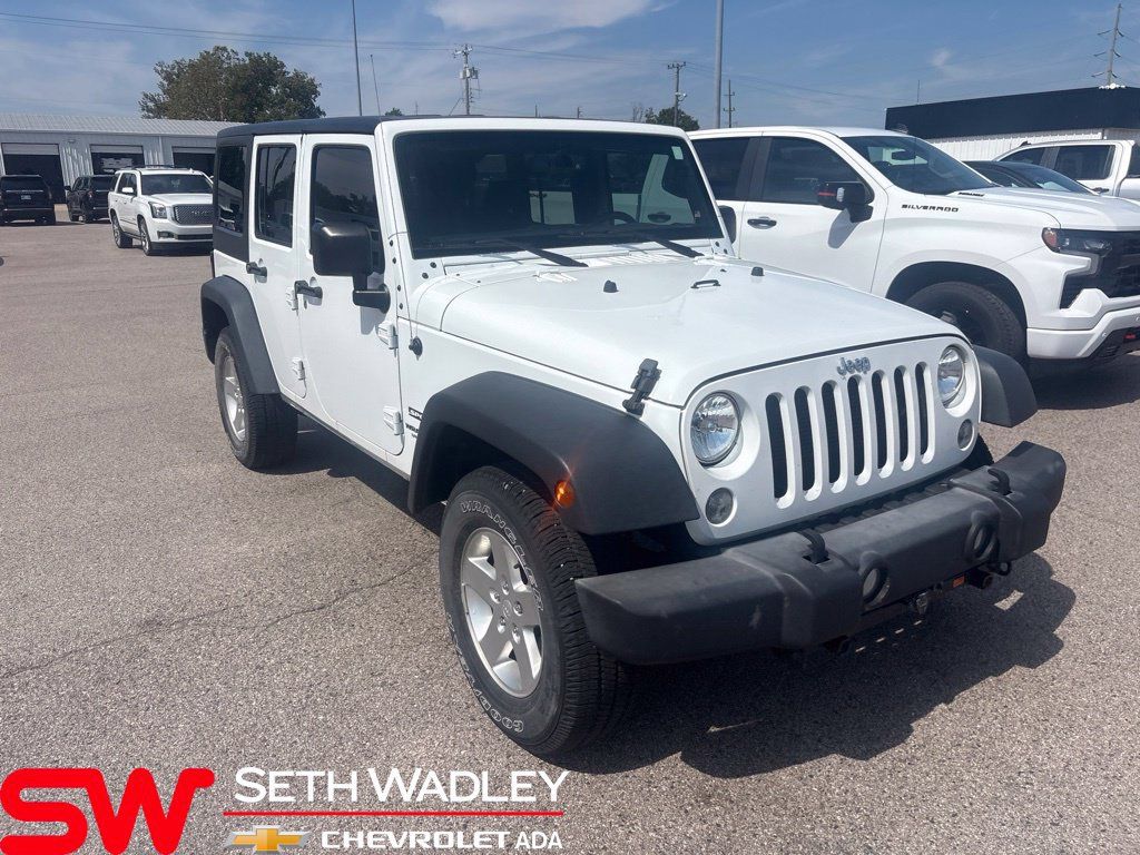 Used 2016 Jeep Wrangler Unlimited Sport w/ Quick Order Package 24S AWD/4WD image 1