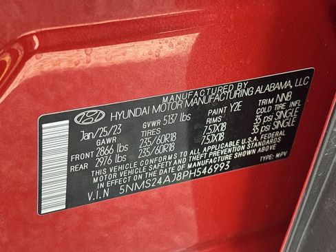 Used 2023 Hyundai Santa Fe SEL FWD image 34