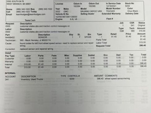 Used 2022 GMC Savana 2500 w/ Communications Package RWD image 39