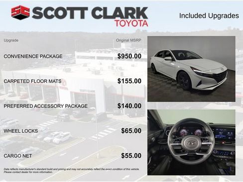 Used 2021 Hyundai Elantra SEL w/ Convenience Package FWD image 8