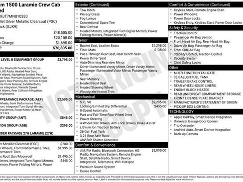 Used 2021 RAM 1500 Laramie image 27