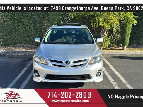 Used 2013 Toyota Corolla S w/ Premium Pkg FWD image 3