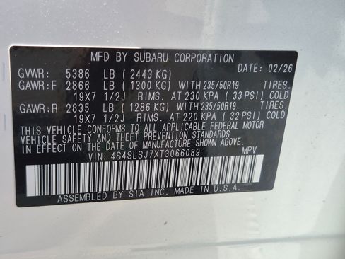 Used 2026 Subaru Forester Sport AWD/4WD image 36