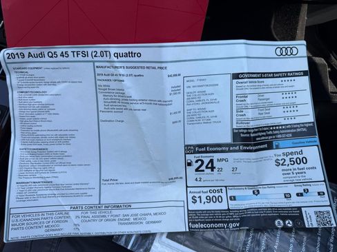 Used 2019 Audi Q5 2.0T Premium w/ Convenience Package AWD/4WD image 29