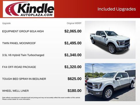New 2026 Ford F150 King Ranch w/ Equipment Group 601A High AWD/4WD image 5
