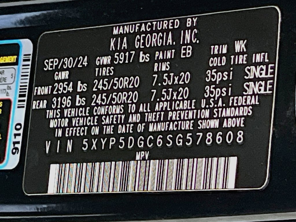 Used 2025 Kia Telluride SX w/ SX Captain's Chair Package AWD/4WD image 35