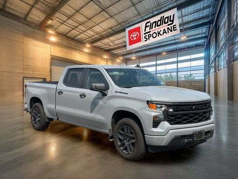 Used 2024 Chevrolet Silverado 1500 Custom w/ LPO, Dark Essentials Package AWD/4WD image 3
