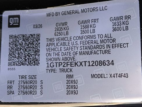 New 2026 GMC Canyon Denali w/ LPO, Denali Black Edition AWD/4WD image 27