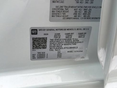 New 2026 GMC Sierra 1500 SLT w/ SLT Premium Plus Package AWD/4WD image 25