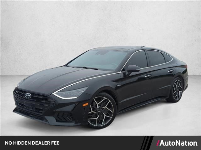 Used 2023 Hyundai Sonata N Line w/ Preferred Accessory Package FWD image 1