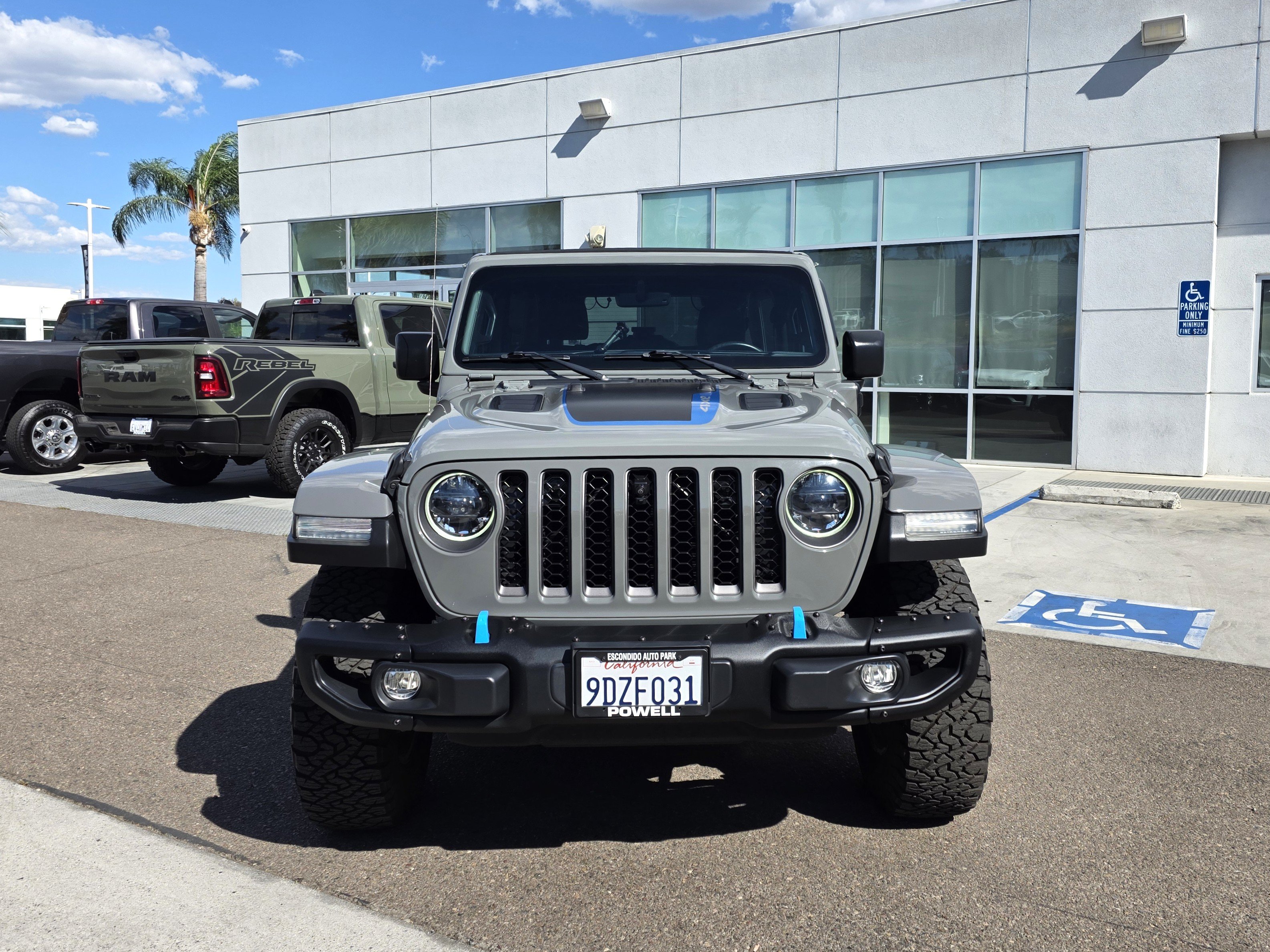 Certified 2023 Jeep Wrangler Unlimited Rubicon 4xe w/ Steel Bumper Group AWD/4WD image 7
