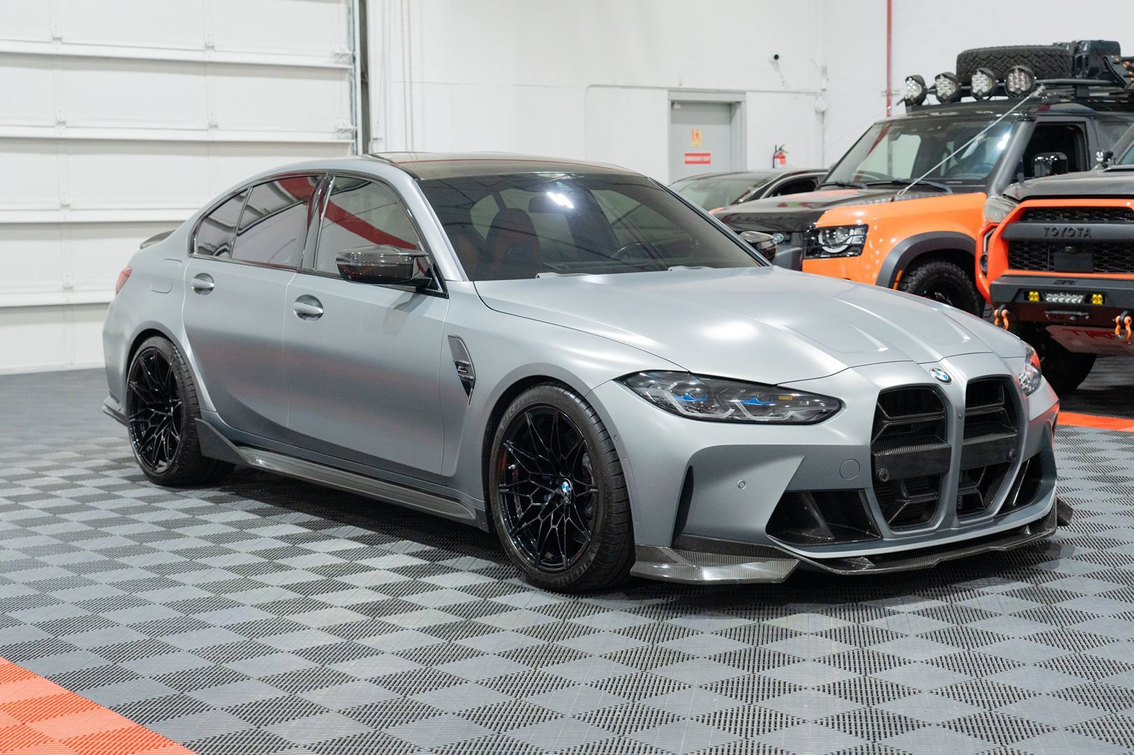 Used 2023 BMW M3 Competition w/ M Carbon Exterior Package RWD image 13