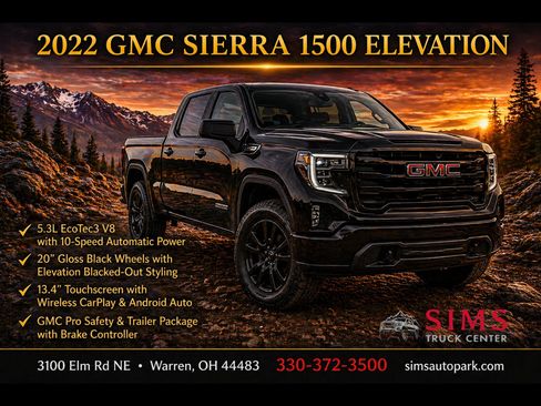 Certified 2022 GMC Sierra 1500 Elevation AWD/4WD image 1
