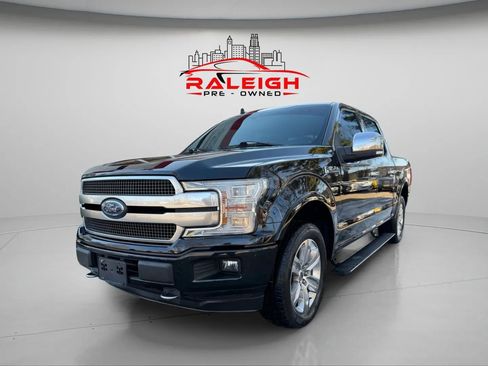 Used 2018 Ford F150 Platinum w/ Trailer Tow Package image 3