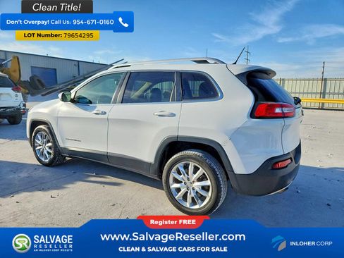 Used 2014 Jeep Cherokee Limited w/ Luxury Group FWD image 3