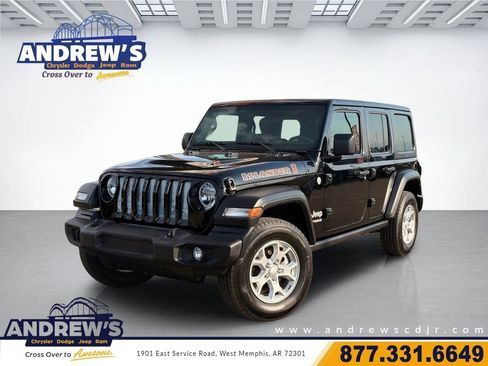 Used 2021 Jeep Wrangler Unlimited Sport AWD/4WD image 1