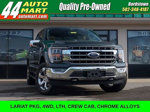 Used 2021 Ford F150 Lariat AWD/4WD image 1