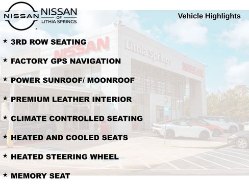 Used 2019 Nissan Pathfinder Platinum w/ Cargo Package FWD image 1