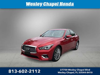 Used 2022 INFINITI Q50 Luxe w/ Cargo Package