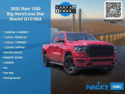Used 2020 RAM 1500 Big Horn AWD/4WD image 7