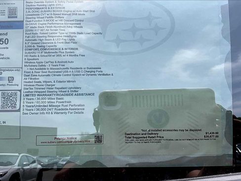 New 2025 Subaru Crosstrek 2.5i Wilderness image 19