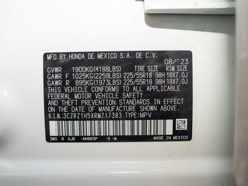 Used 2024 Honda HR-V Sport image 35