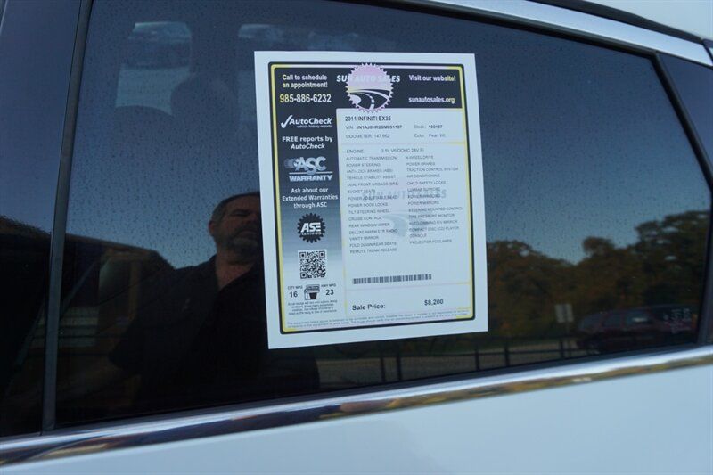 Used 2011 INFINITI EX35 Journey w/ Premium Pkg AWD/4WD image 42