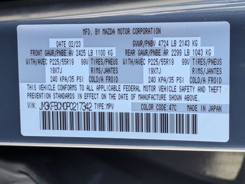 Certified 2023 MAZDA CX-5 Carbon Edition AWD/4WD image 35