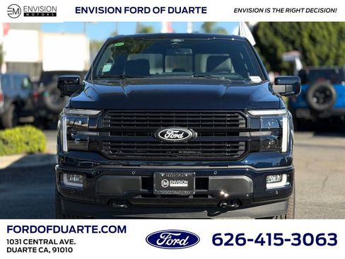 New 2025 Ford F150 Platinum w/ Equipment Group 702A High image 3