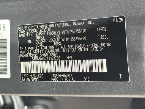 Used 2026 Toyota Grand Highlander AWD image 12