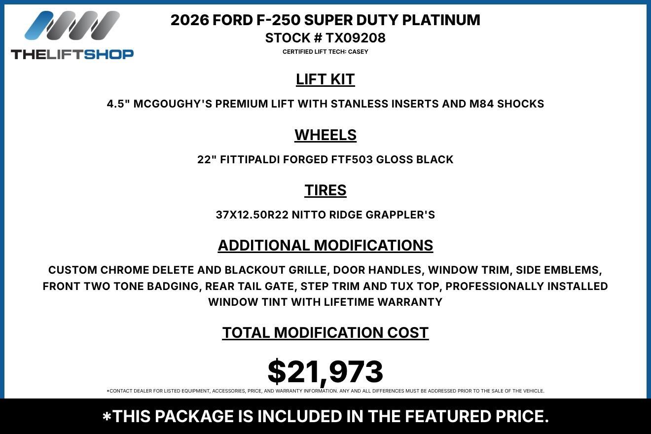 Used 2026 Ford F250 Platinum AWD/4WD image 2