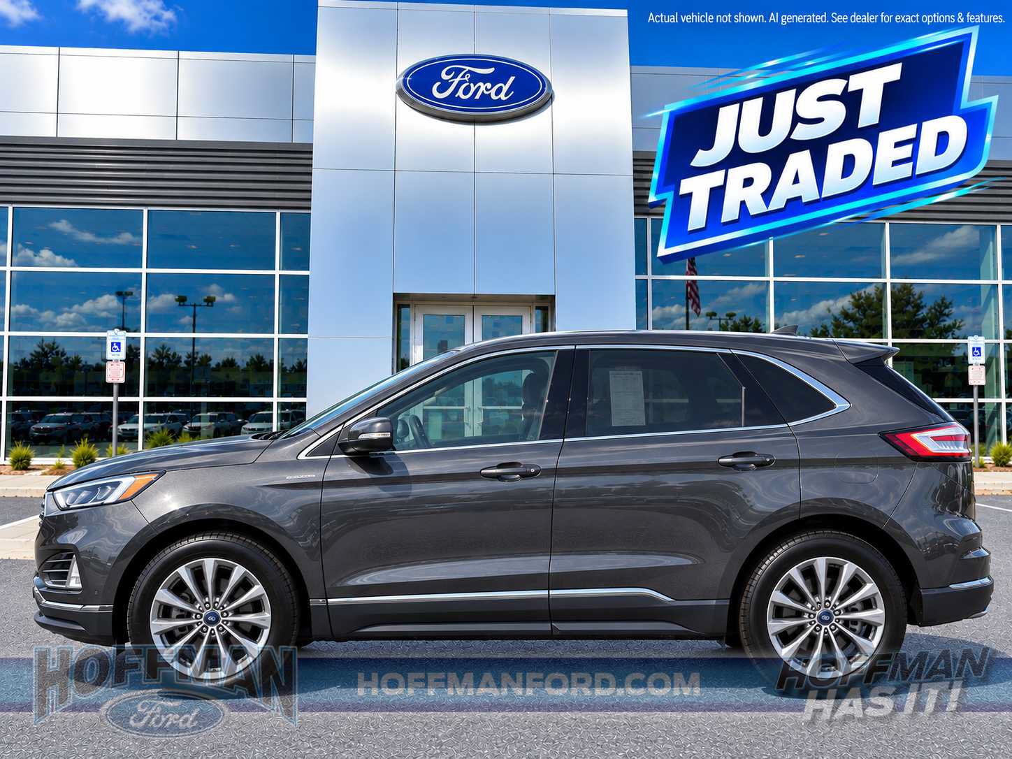 Used 2019 Ford Edge Titanium w/ Equipment Group 301A AWD/4WD image 1