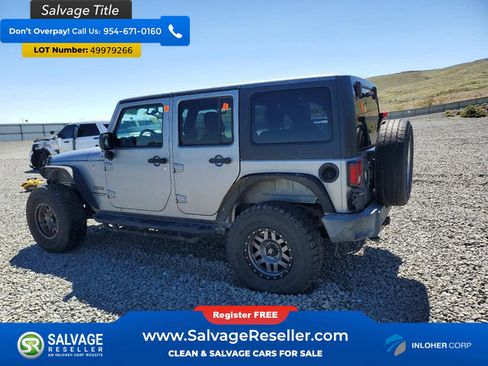 Used 2016 Jeep Wrangler Unlimited Sport w/ Quick Order Package 24S AWD/4WD image 3