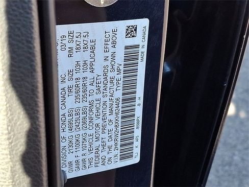 Certified 2019 Honda CR-V EX-L image 28