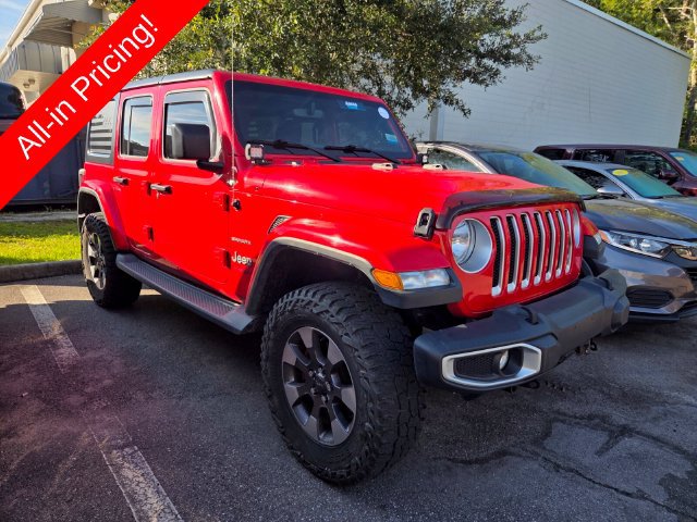 Used 2018 Jeep Wrangler Unlimited Sahara AWD/4WD image 3