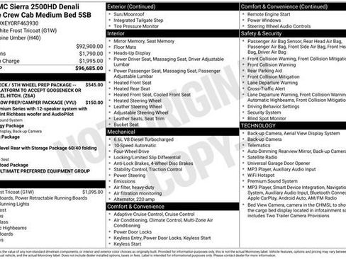 Used 2024 GMC Sierra 2500 Denali Ultimate AWD/4WD image 3