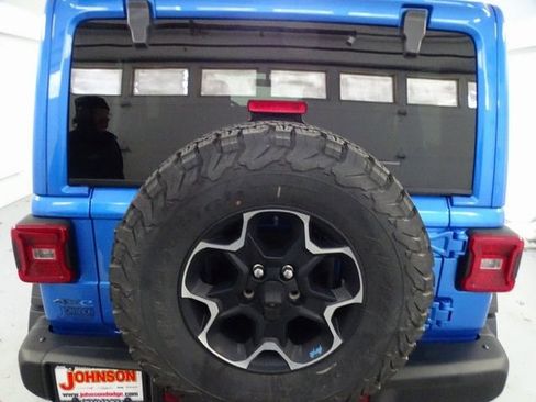 Certified 2023 Jeep Wrangler Unlimited Rubicon 4xe w/ Steel Bumper Group image 20