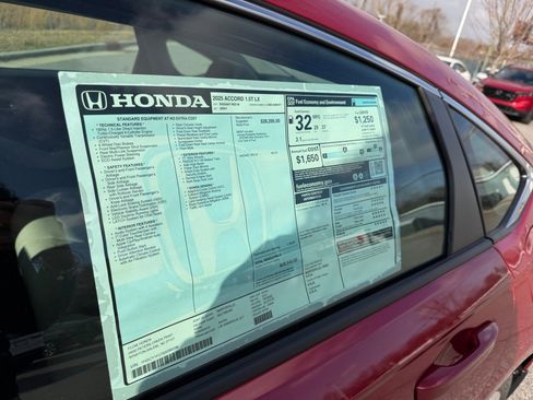 New 2025 Honda Accord LX image 33