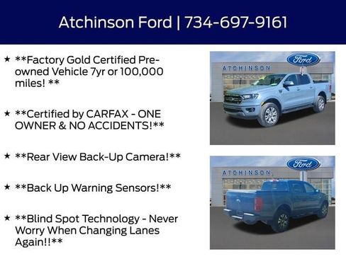 Used 2023 Ford Ranger Lariat w/ Trailer Tow Package AWD/4WD image 5