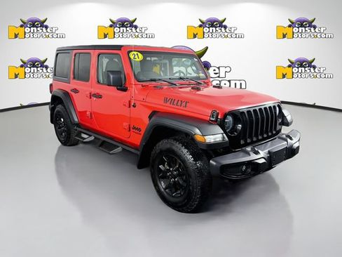 Used 2021 Jeep Wrangler Unlimited Sport AWD/4WD image 3