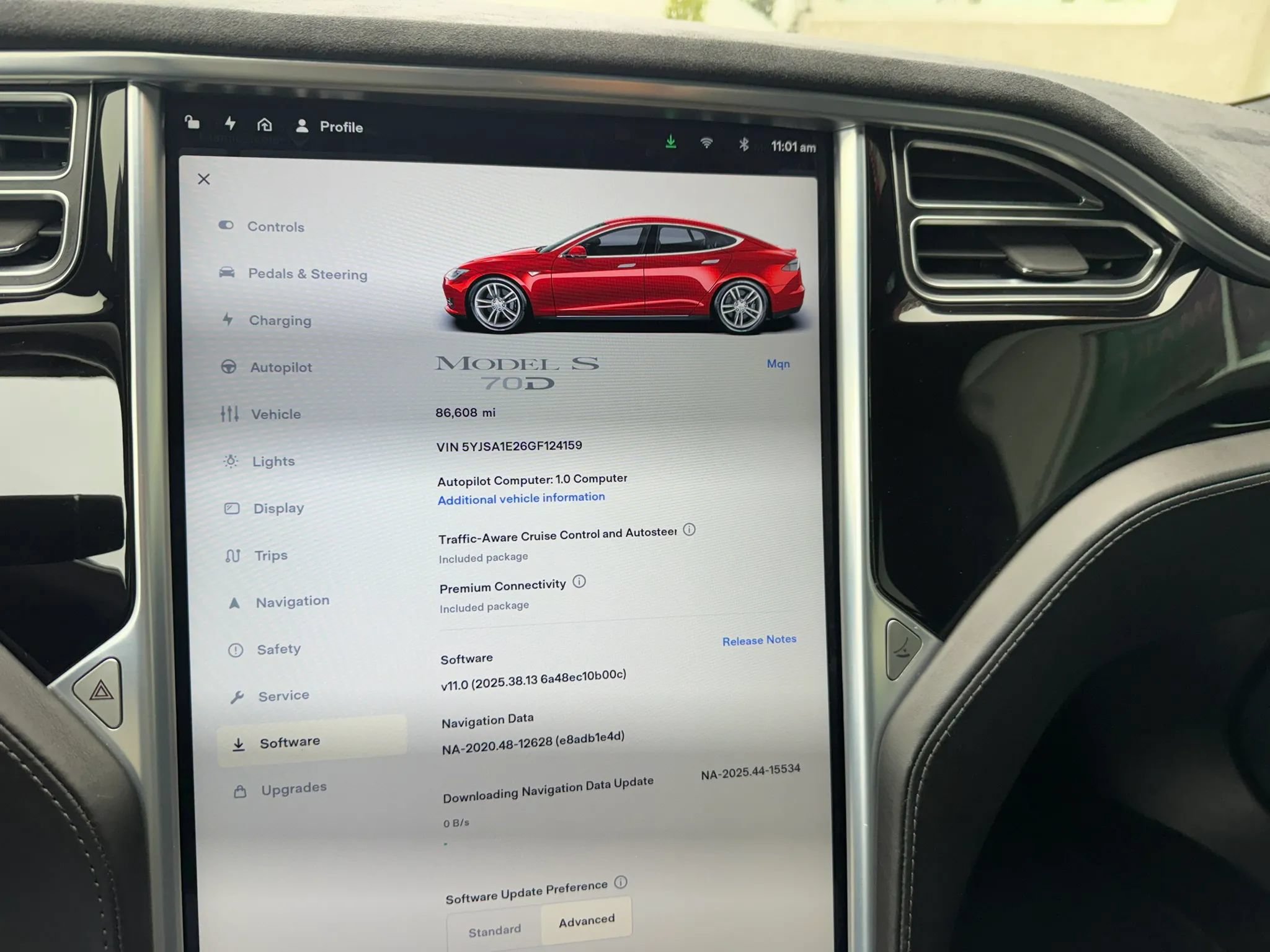 Used 2016 Tesla Model S 70D AWD/4WD image 10